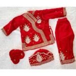 Ceremonial Red Cloth for Rice feeding