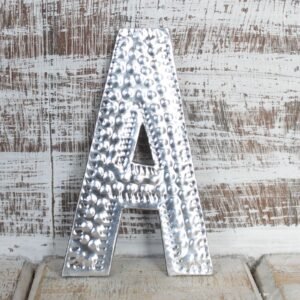 Sm Arty Aluminum Letters - A