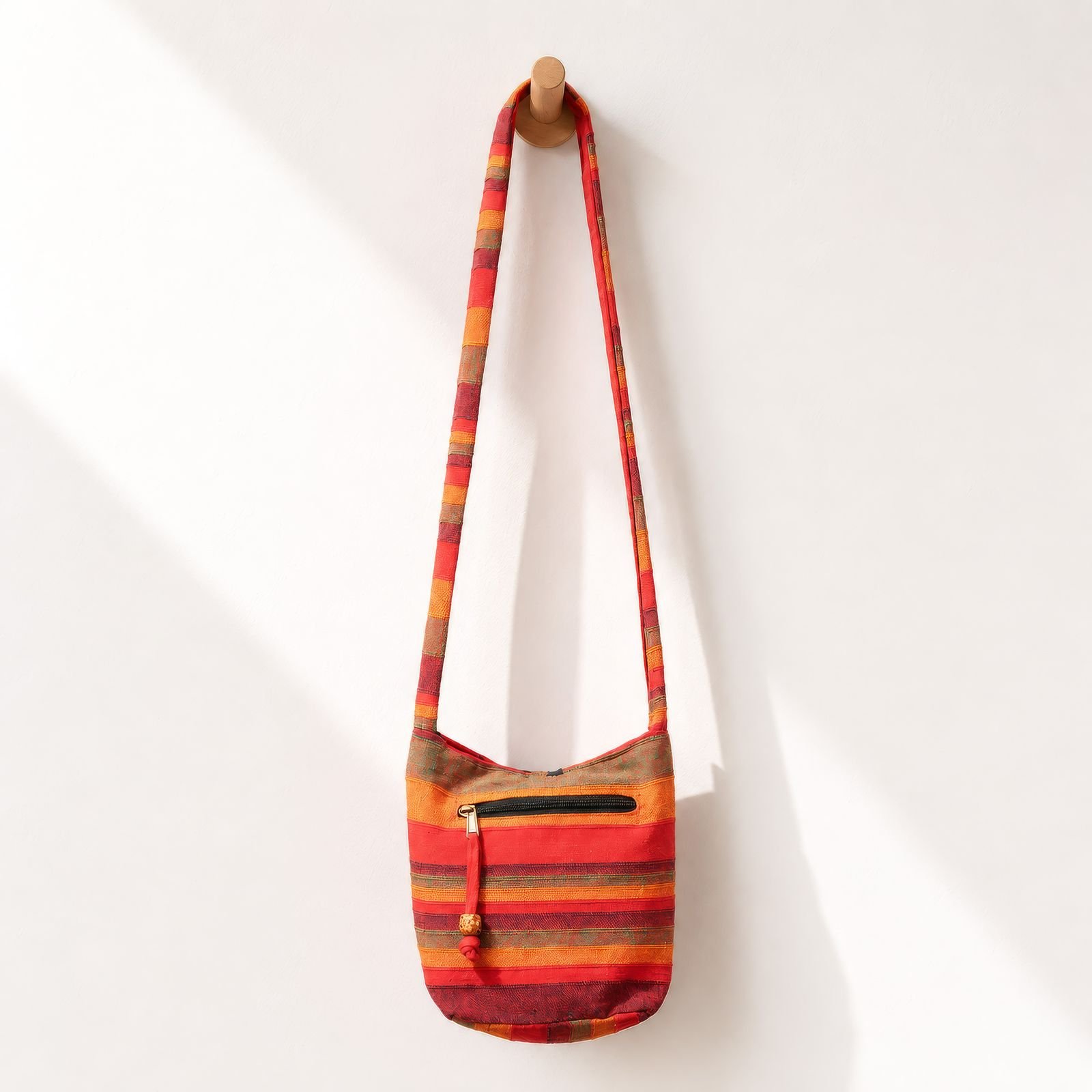 Nepal Sling Bag - Sunrise Orange - Image 4