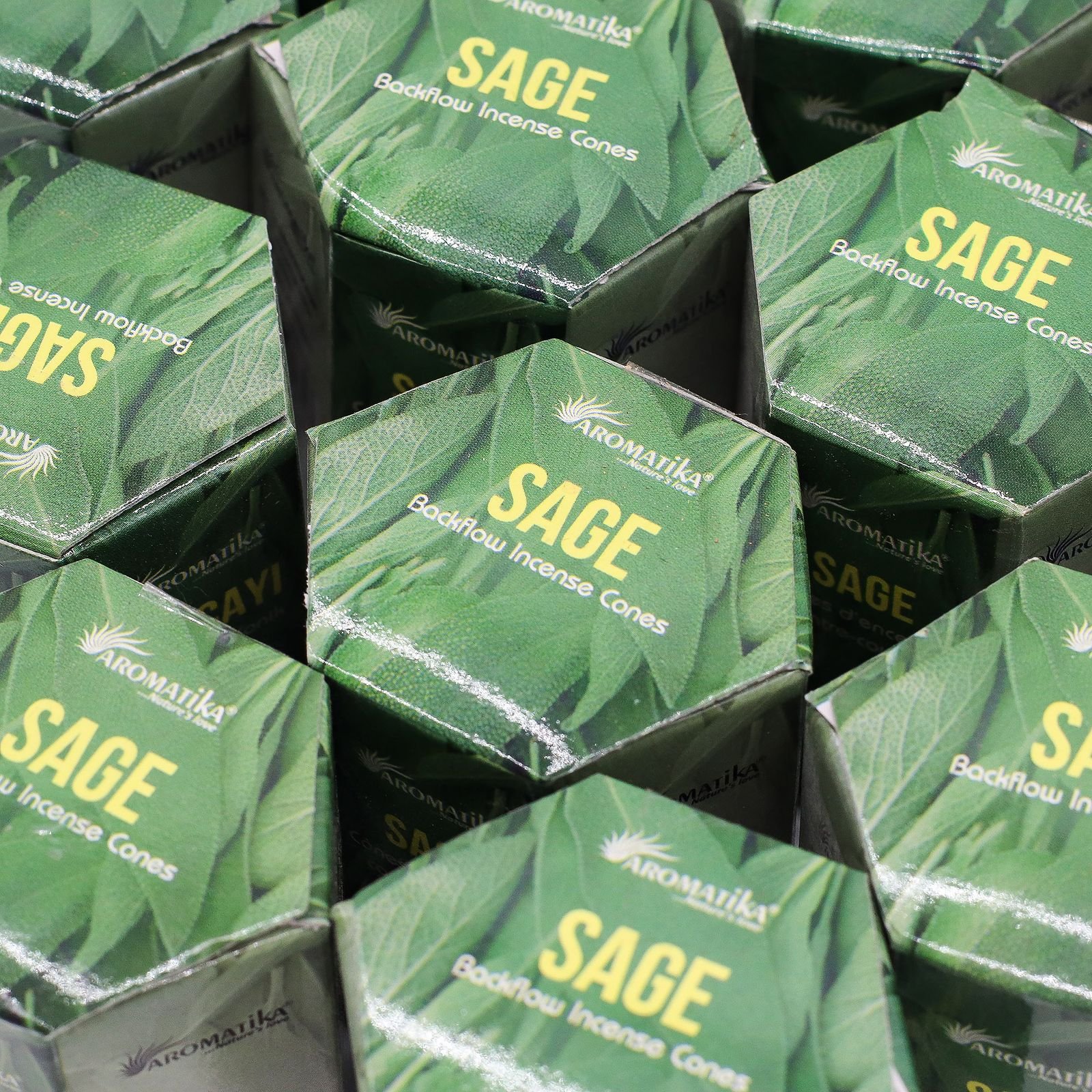 Masala Backflow Incense pack of 10 - Sage - Image 7