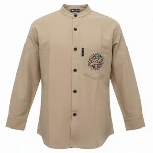 Nomad Sari Kathmandu Shirt - Stone - XL