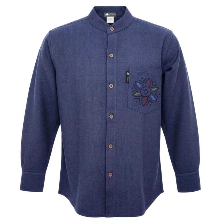 Nomad Sari Kathmandu Shirt - Indigo - XXL