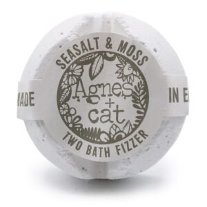 Agnes + Cat Bath Fizzer - Seasalt and Moss