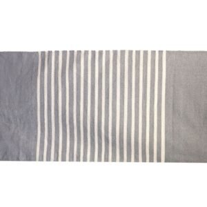 Indian Cotton Rug - 70x170cm - Grey