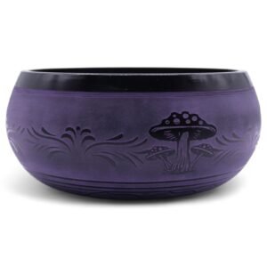 Extra Loud - Mushroom Singing Bowl - Purple Haze (23x10.5cm, 1.3kg)