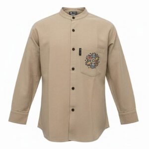 Nomad Sari Kathmandu Shirt - Stone - Large
