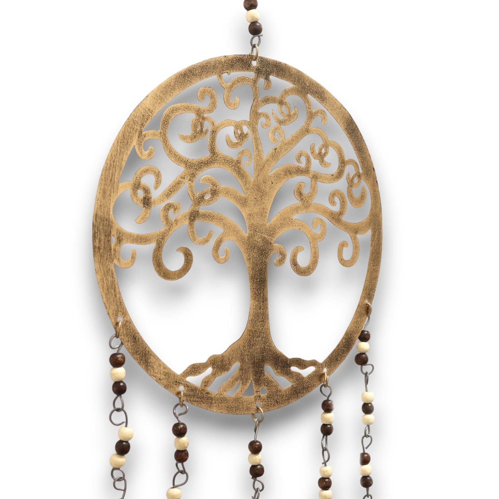 Indian Chimes - Lrg Tree of Life Bell Chimes - 25cm - Image 4