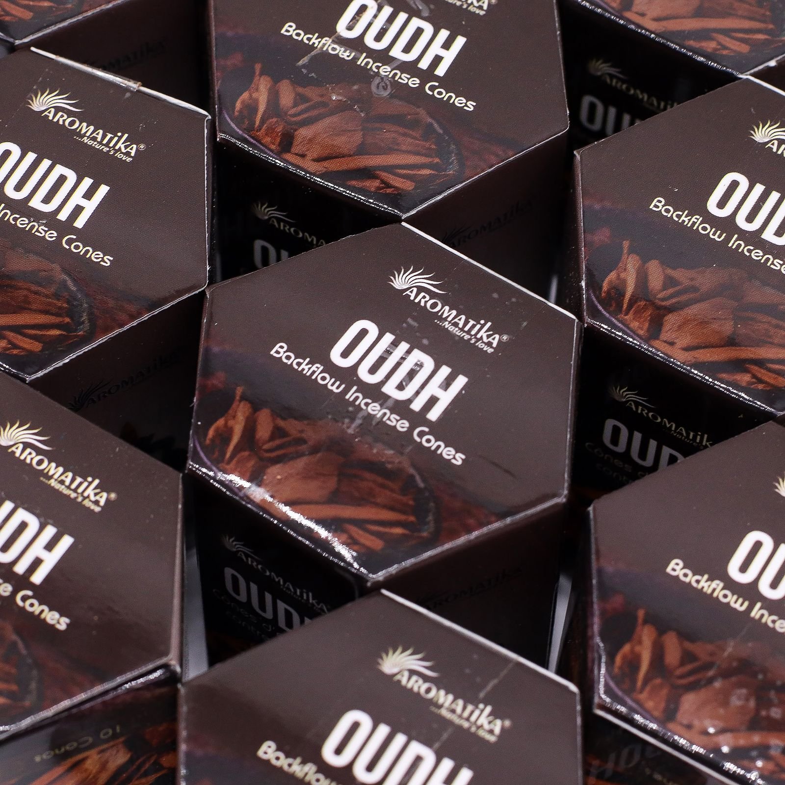 Masala Backflow Incense pack of 10 - Oudh - Image 6