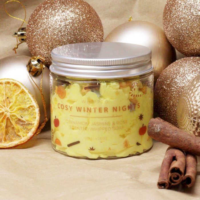Cosy Winter Nights Whipped Cream Soap 120g - Image 4