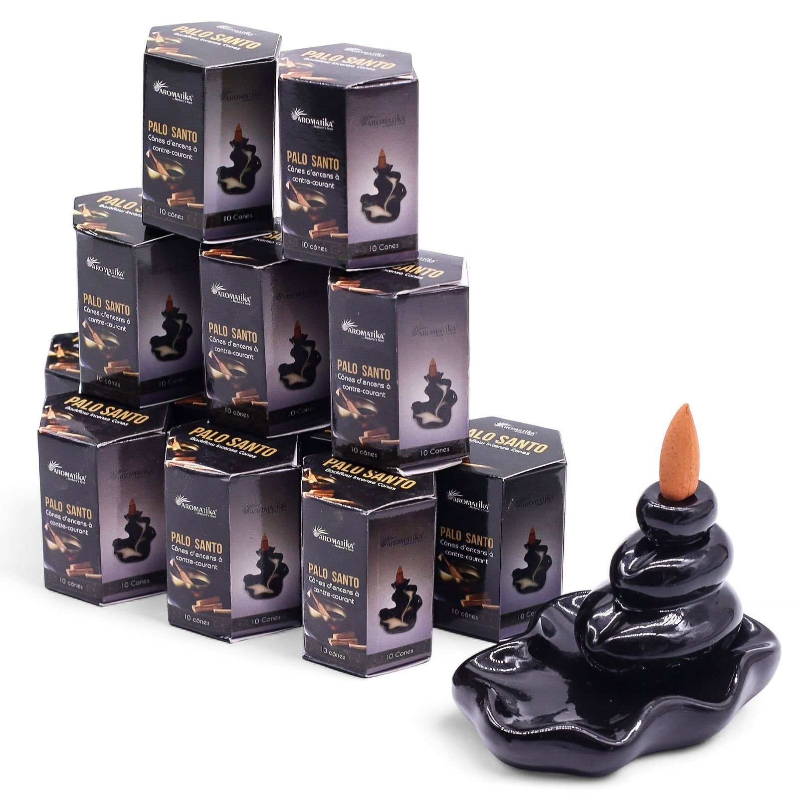 Masala Backflow Incense pack of 10 - Palo Santo - Image 7